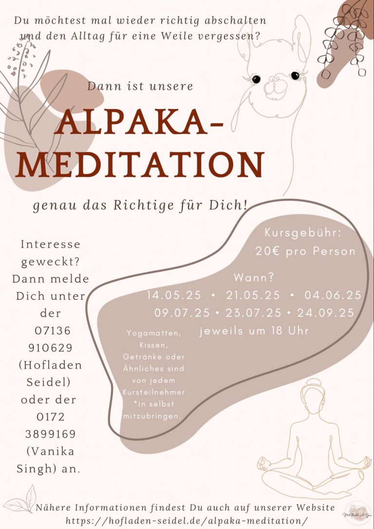 Alpaka – Meditation 2025