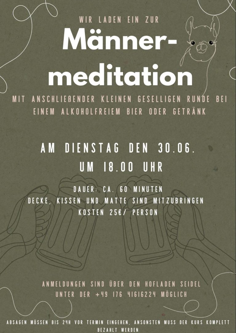Männer- Meditation