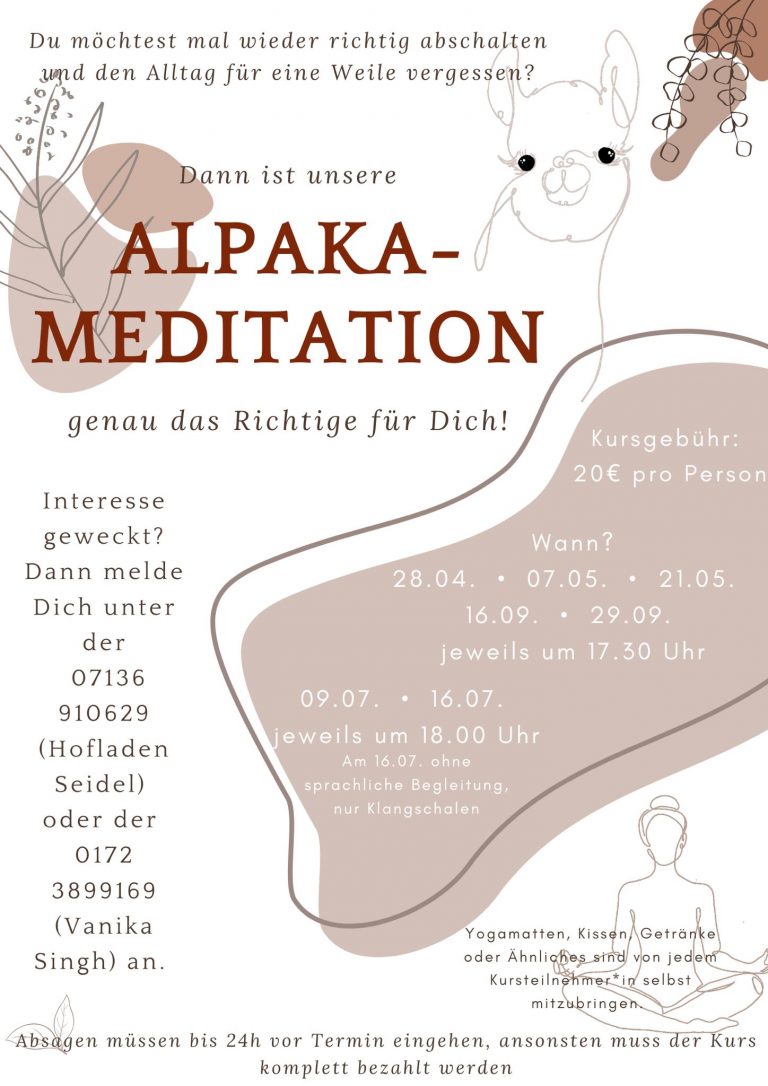 Alpaka – Meditation
